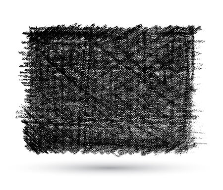 Rectangle with texture canvas.のイラスト素材