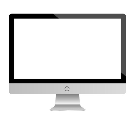 Computer display monitorのイラスト素材