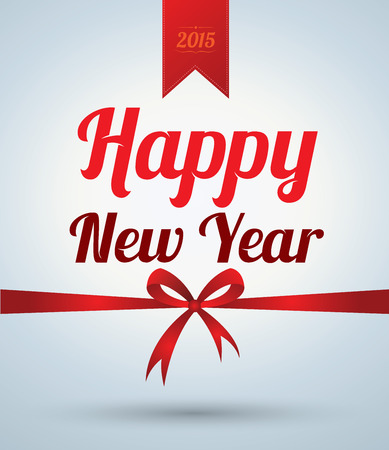 Happy new year card. Vector illustration. Can use for printing and web.のイラスト素材