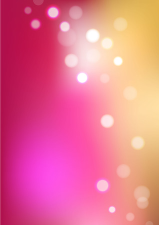 Abstract background with bokeh. Vector illustration can use for background greeting card and poster.のイラスト素材
