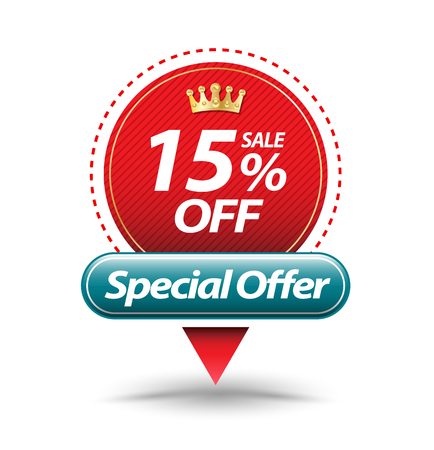 Sale banner. Vector illustration for promotion advertising.のイラスト素材