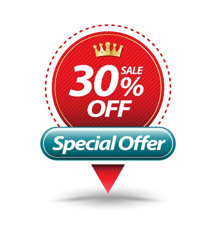 Sale banner. Vector illustration for promotion advertising.のイラスト素材