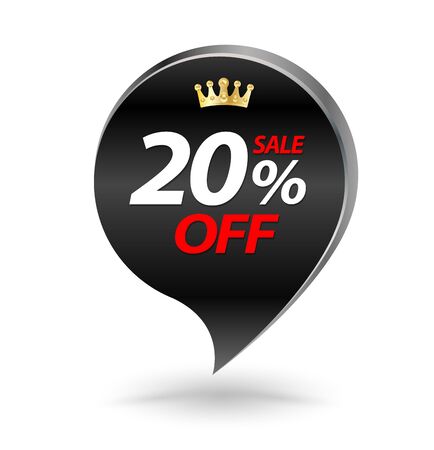 Sale banner. Vector illustration for promotion advertising.のイラスト素材