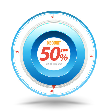Sale banner. Vector illustration for promotion advertising.のイラスト素材