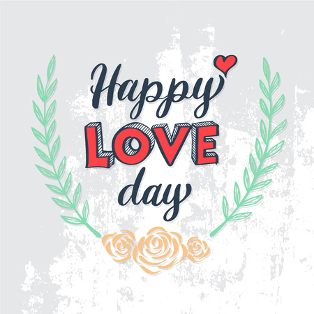 Love drawing 3D style with heart arrow. Vector illustration for love concept wedding and valentine.のイラスト素材