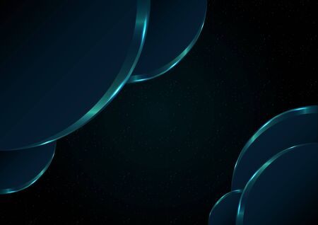 Modern dark background Vector illustration.のイラスト素材