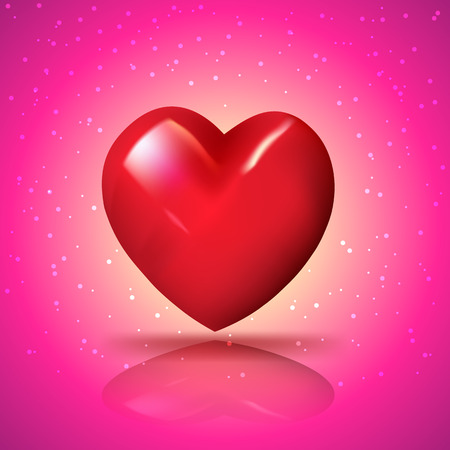 Heart for love. Vector illustration for love concept Valentine and wedding card.のイラスト素材