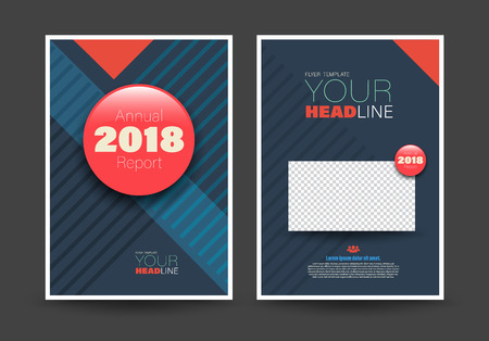 Template for business technology. Vector illustrationのイラスト素材