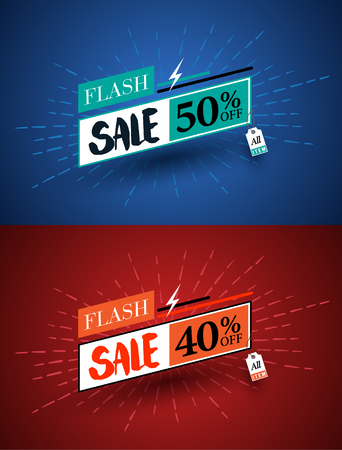Sale banner vector illustration for promotionのイラスト素材