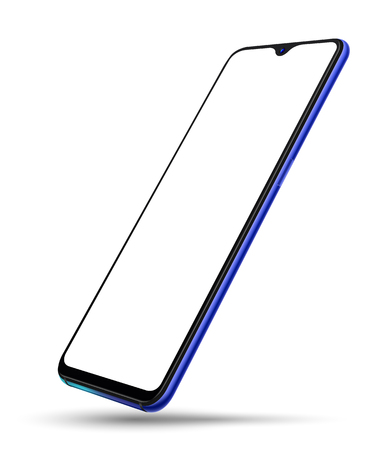 Realistic smartphone mockup transparent screenのイラスト素材