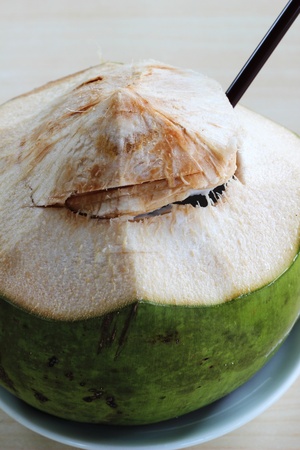 Coconut juiceの写真素材