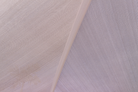 Construction details : Texture canvas fabric with steel structureの写真素材