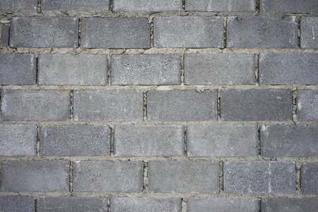 Concrete block wallの写真素材