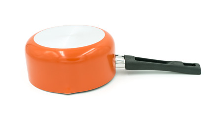 Pot stove on white backgroundの写真素材