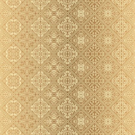 Royal wallpaper seamless floral pattern, Luxury background.のイラスト素材