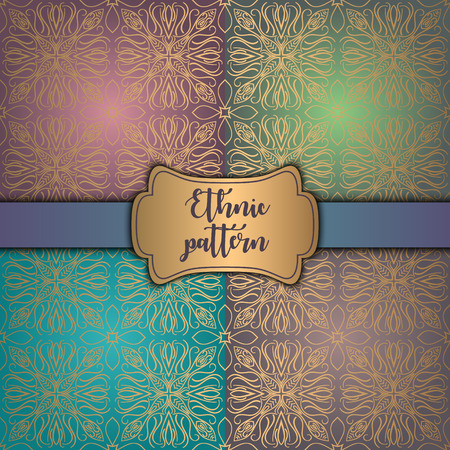 Royal wallpaper seamless floral pattern, Luxury background.のイラスト素材
