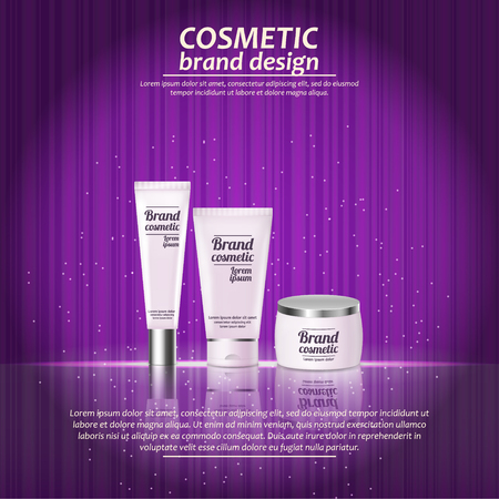 Design with glitters and bokeh design.のイラスト素材