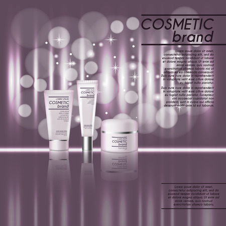 3D realistic bottles.のイラスト素材