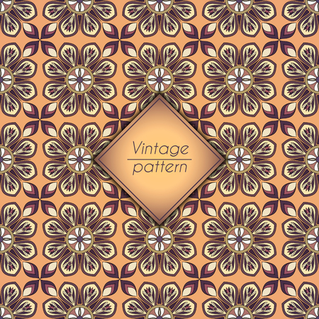 Abstract geometric retro seamless pattern.のイラスト素材