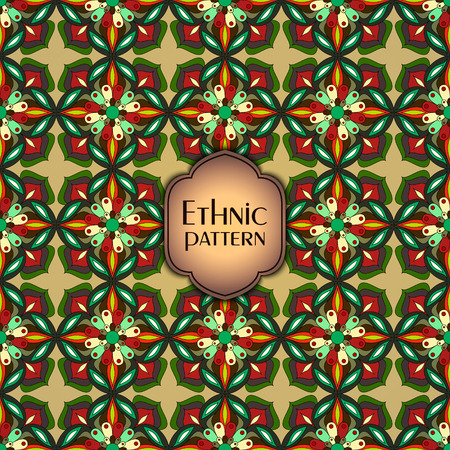 Abstract geometric seamless pattern. Vector backgroundのイラスト素材