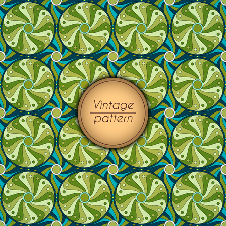 Abstract colorful geometric seamless pattern. Floral background textureのイラスト素材