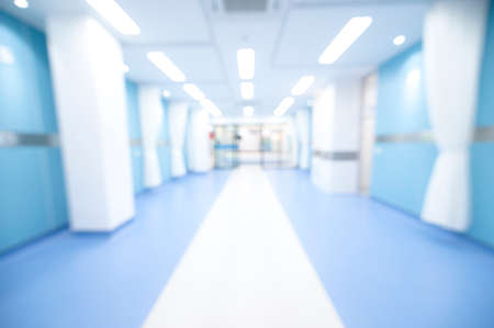 Abstract blur hospital and special room decoration inside medical hospital for backgroundの写真素材