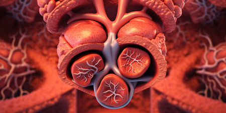Human Body Organs (Urinary Bladder). 3Dの素材