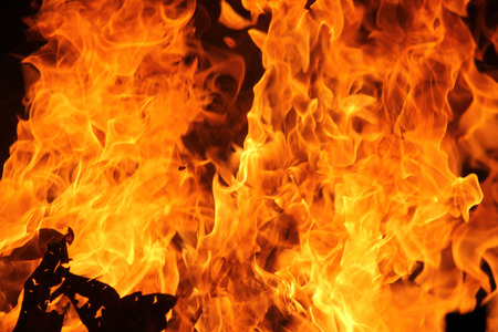 Blaze fire flame texture background.