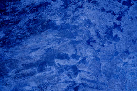 Blue grunge texture vintage background with space for text. Blue mortar background texture crack wall background, concrete texture.の写真素材