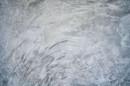 White cement textured wall background. concrete polished material texture background. Texture of old gray concrete wall for background.の写真素材