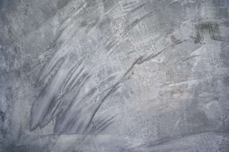 White cement textured wall background. concrete polished material texture background. Texture of old gray concrete wall for background.の写真素材