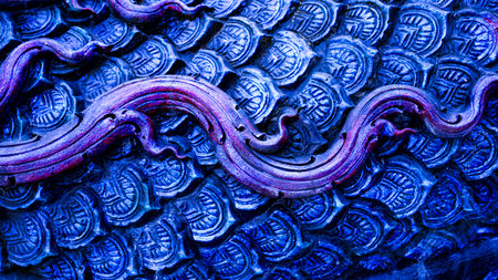 Abstract background with holographic multicolor. Metallized macro close up. Background with a...