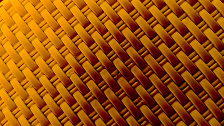 plastic texture background. Woven pattern material or abstract wallpaper.の写真素材