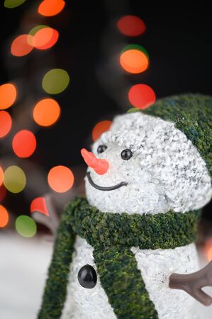 Merry christmas and happy new year greeting card with copy-space. Festive Christmas backgroundの写真素材