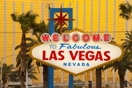 Welcome to Las Vegas Signの写真素材