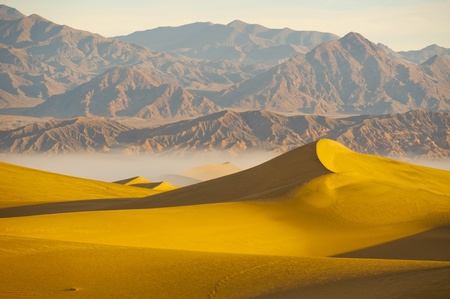 Deserts Sand dune  Death Valleyの写真素材