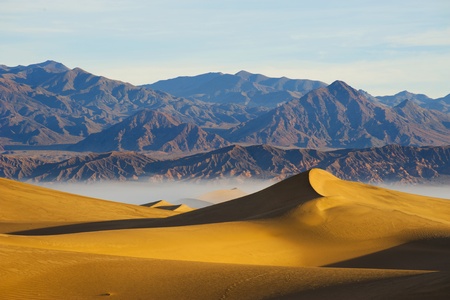 Deserts Sand dune  Death Valleyの写真素材