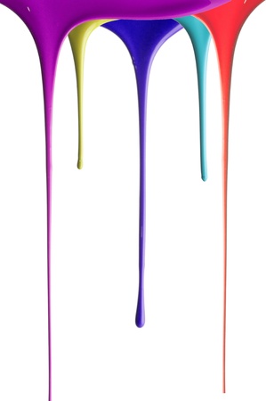 Paint drippingの写真素材