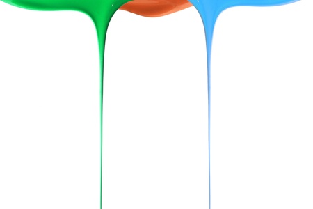 Paint drippingの写真素材