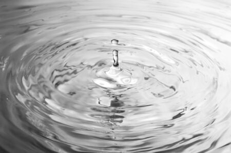 Close up of Water dropの写真素材