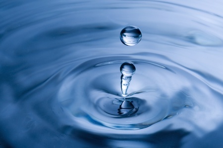 Close up of Water dropの写真素材