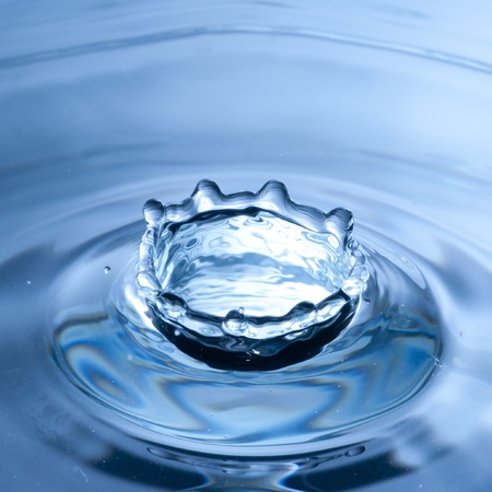 Close up of Water dropの写真素材