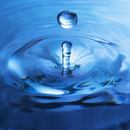 Close up of Water dropの写真素材