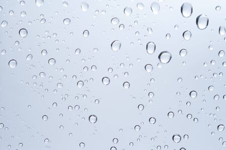  Water drop on white backgroundの写真素材