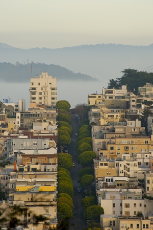 San Francisco skylineの写真素材