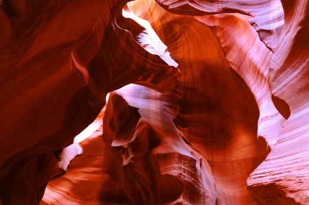 Antelope Canyon, Page, Arizona, USAの写真素材