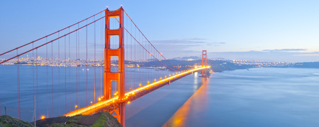 Golden Gate Bridge, San Francisco, California, USAの写真素材