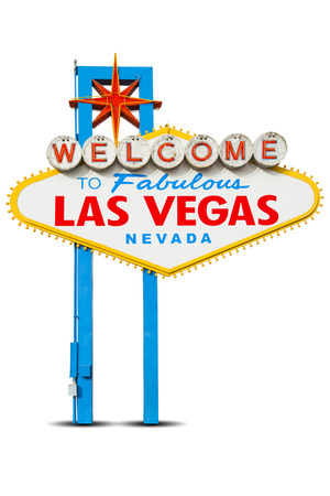 Welcome to Fabulous Las Vegas Neon Signの写真素材