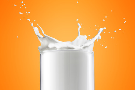Milk Splashの写真素材