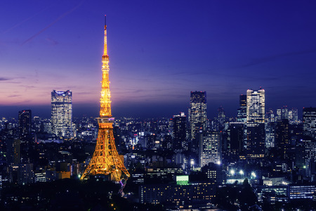 Tokyo Tower At Night